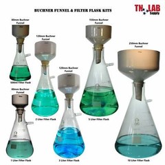 TN LAB Buchner Funnel Filter Flask SET KIT Family