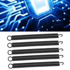 5pcs Wire Dia 0.6mm OD 4mm Long 50mm Tension & Extension Spring For Edge Finder