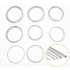 0.8mm – 12mm Wire Rope Cable Stainless Steel A2 Rigging Plastic Coated Wire PVC