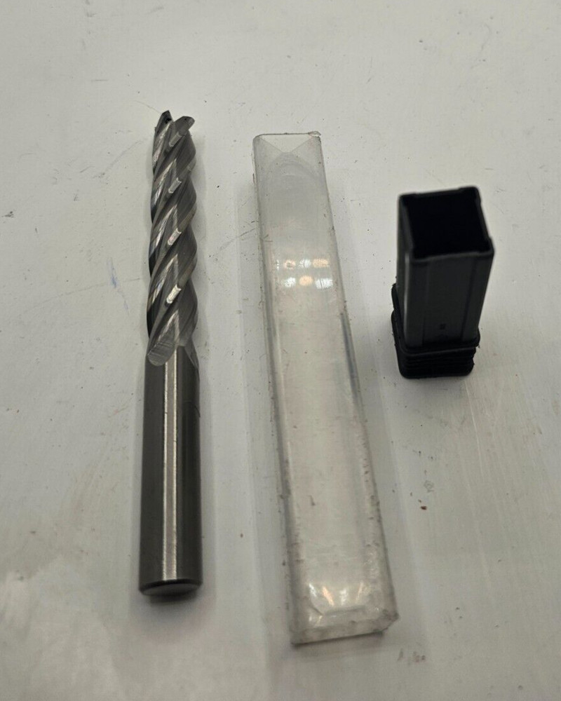 5 Inches Over-all Length Steel End Mill Drill Bit with Case