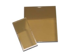 Shade 11 Welding Helmet Gold Filter Glass Lens 2×4.25 2×4 2 X 4