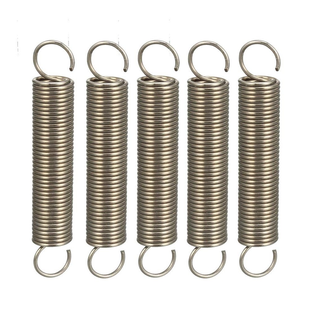 uxcell Extended Compressed Spring Wire Diameter 0.039″ OD 0.39″ Free Length…