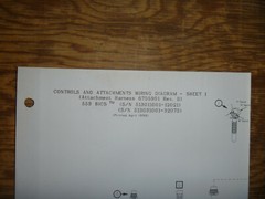 Bobcat 553 BICS Skid Steer Controls Electrical Wiring Diagram Manual 513011001