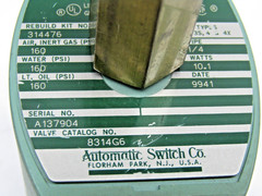 Asco 8314G6 1/4″ 110/120VAC Solenoid Valve
