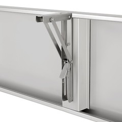 6FT Concession Stand Shelf for Window Trailer Food Truck Folding 304 Steel