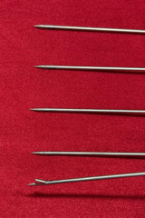 5pc-Laparoscopic Suture Passer Fascial Closure Port Closure 2.5mmx170mm Reusable