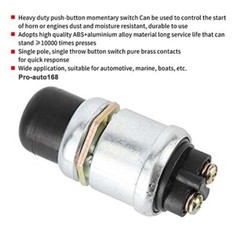 Heavy-Duty Push Button Switch Momentary Push On 50 AMP 12V 24V Ignition Starter