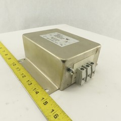 Corcom F4481 EMI Filter 36A 50/60Hz 520V Phase to Phase 300V Phase to Ground