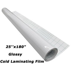 25”x180″ Glossy Cold Laminating Film Cold Roll Laminating Film Laminator