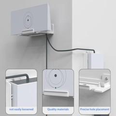 Starlink Gen 3 Router Wall Mount and Standard Power Supply Mount, Easy to