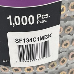 NEW!! 1000-Pack Grip-Rite #8 x 1-3/4″ Yellow Subfloor Collated Screw- SF134C1MBK