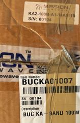 KA Buc, Mission Microwave Javelin 100 Watt Ka Buc 29.0 – 30.0 Ghz 110/240V