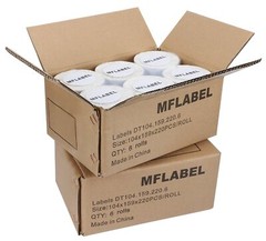 DYMO 4XL Direct Thermal Shipping Postage Labels 4×6 1744907 Compatible 220/Roll