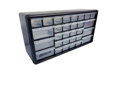 Homak 30 Drawer Parts Organizer Cabinet | Small Parts Storage | Garage Workshop