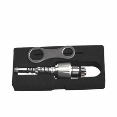 6 Pin Hole Quick Coupler Connector For Fiber Optic Dental Handpiece