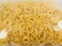 1pack Dental Ortho Elastics Rubber Bands Tie 2.5OZ Yellow 5000pcs/pack Hot Sale