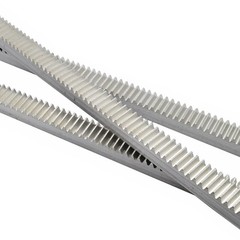 0.5/1/1.5/2/2.5/3M Spur Gear Racks For CNC Linear Motion Pitch 1.57mm to 9.42mm