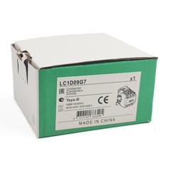LC1D09G7 contactor 120V coil same as Schneider contactor LC1D09G7 9A 3P 3NO AC