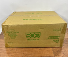 Eco-Products EP-FLCS Plastic Cold Cup Sip Lids 9, 12 – 24 oz Clear (1000/CT) New