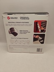 VELCRO Brand Heavy Duty Tape 16 Foot Roll,up to 10 lbs 1-1/2in Width, Black