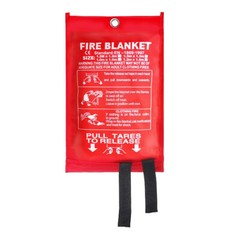 Emergency Fire Blanket Fiberglass Suppression Flame Retardant Home Fire Blanket