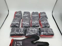 Ansell HyFlex 11-841 Foam Nitrile Grip Work Gloves – Size 7 – Lot 12 pairs. NEW