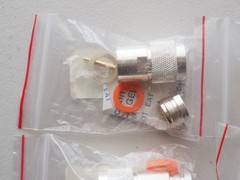 4 New MULTICOMP SPC4277 RF Coaxial Connector N Type Straight Plug Solder 50 Ohm