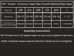 3/8 Inch NPT Male x 1/4 Inch NPT Male, Solid Brass Pipe Adapter Fittings Redu…