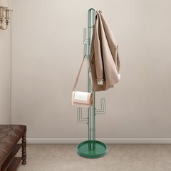 Clothing Rack Stand Freestanding Coat Rack Cactus Shape Clothing Stand
