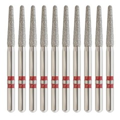 Zirconia Diamonds Friction Grip Burs Egg Football Ball Round End Taper Cylinder