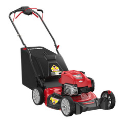 Troy-Bilt Gas Lawn Mower, 21-Inch Steel Deck, 163cc Briggs & Stratton Engine,