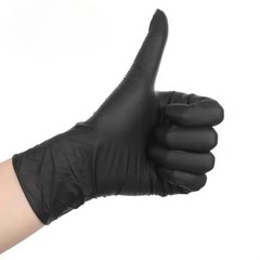 Black Nitrile Gloves Disposable Latex Free Powder Free 20/50/100PCS