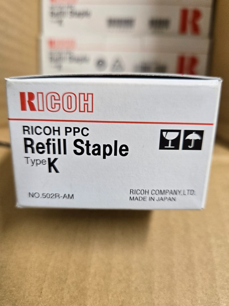 RICOH PPC 502R-AM Type K Refill Staple 3 Pack Cartridge