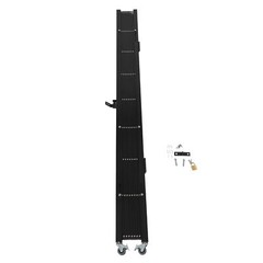 Single Folding Security Gate Folding Door Gate 7.22’H x 7.5’W Scissor Gate