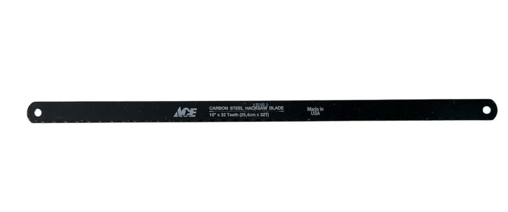 Lot of 15 – Ace Carbon Steel Hacksaw Blades 10″x32 Teeth Made in USA