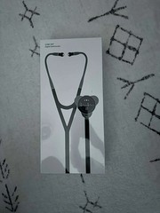 Eko CORE 500 Digital Stethoscope 40x Amplification 3-Lead ECG AI Silver SEALED