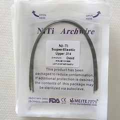 5Pk Dental Orthodontic Super Elastic Niti Round Nature Form Arch Wires 014 Upper