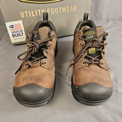 KEEN Utility Independence Oxford WP Carbon Fiber Toe Work Shoes Men’s 8D 1028285