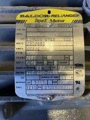 Baldor 00736XT3E213T 3-PH Motor, 20HP 1800RPM, 256T, TEAO, 208-230/460V, #90250
