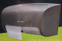 Toilet Paper Dispenser – Alpine – Commercial – Double Roll – ALP452-GRY – NEW