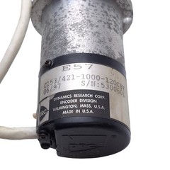 Dynamics Research Corp C153/421-1000-120CBV Encoder ø0.250in Shaft 5VDC 1000ppr
