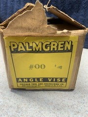 Machinist Tool: Palmgren 2-1/2″ Tilting Drill Press Vise (NOS) #00