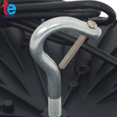 4 Pcs With Hook Safety Rope 150W UFO LED High Bay Light 18000LM Lighting Fixture
