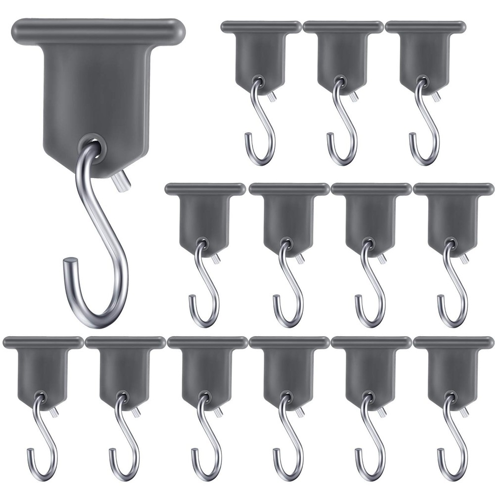 14 Pack RV Awning Hooks Hangers S Shaped Hooks for Lights Camping Tent