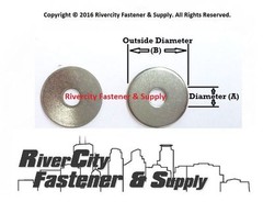 (1) 1/2×3 Large OD Fender washers .50×3.00 / 1/2 x 3 / 1/2×3.0
