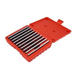 10 PCS 1/8 x 6 Inch Thin Parallel Bars 1/2 To 15/8 Inch Thick Precision Tool