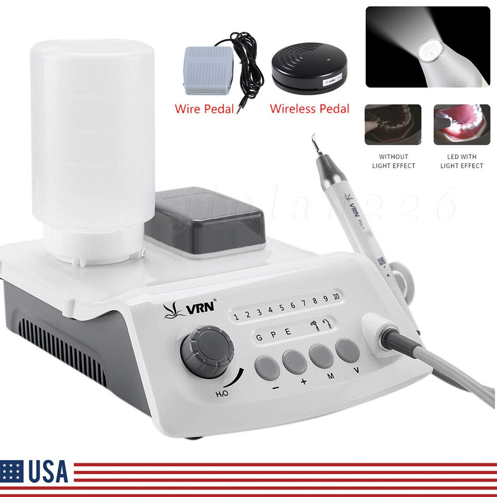LED Dental Ultrasonic Piezo Scaler Handpiece Bottles Fit EMS Cavitron Woodpecker