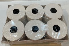 Thermal Paper Rolls 3 1/8 x 190 FT3-1/8″x190′ Thermal Receipt Paper 6 Rolls