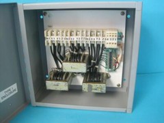 AB ALLEN BRADLEY TYPE 1 METAL ENCLOSURE TB1 50348 LOCKING POWER BOX USED