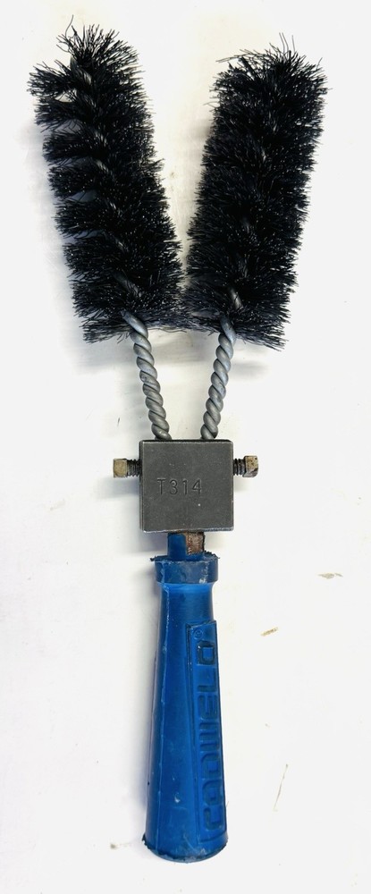 Erico Cadweld T314 Cable Cleaning Brush, 2-Head Brush